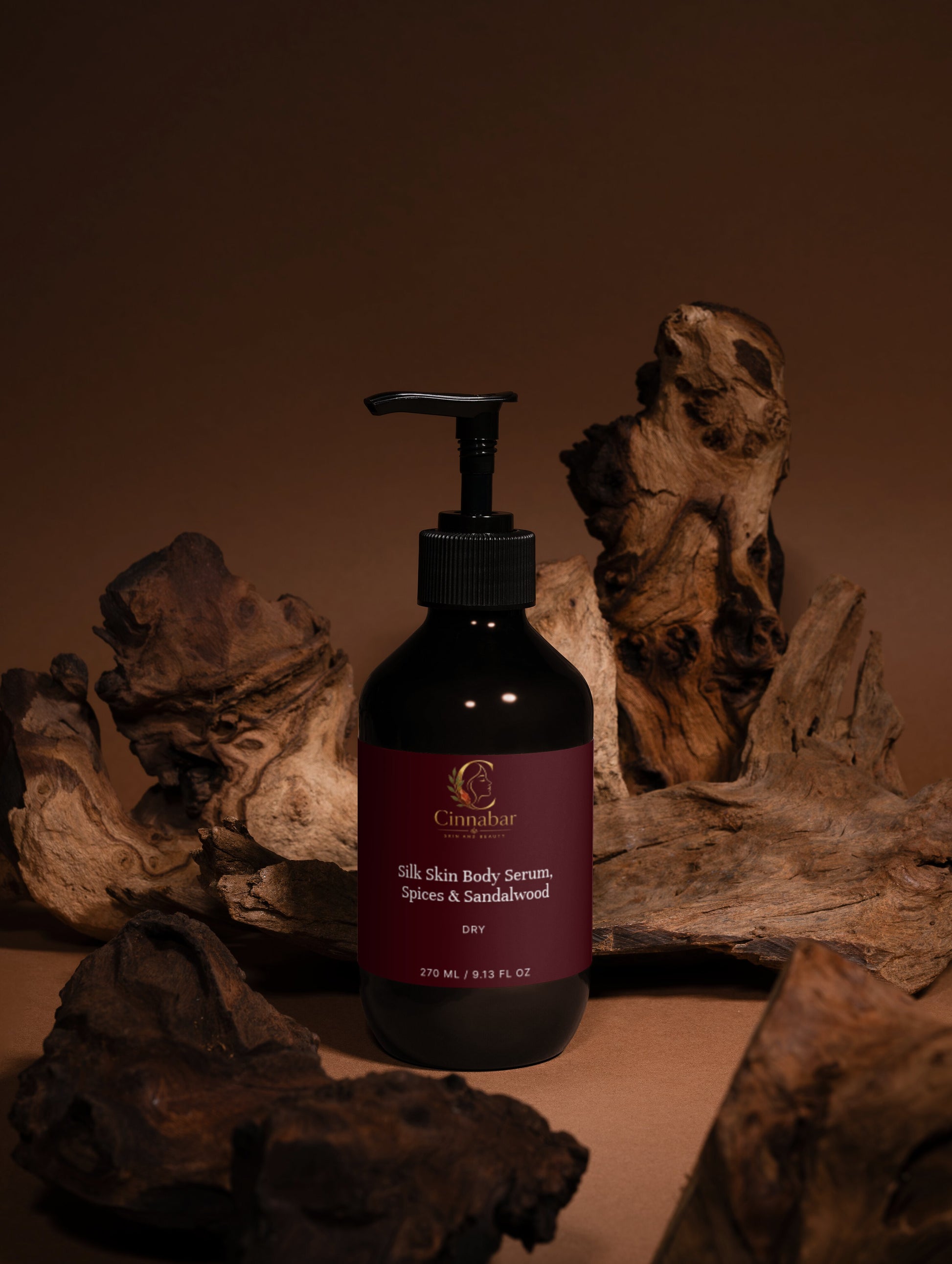Silk Skin Body Serum, Spices & Sandalwood