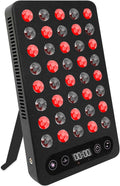 Red Light Therapy Panel, 200W High Power for Face and Body Pain Relief & Skin Care - Dual Chip 660Nm Red and 850Nm Infrared Light - Reduce Joint Inflammation, Improve Sleep, Built-In Timer