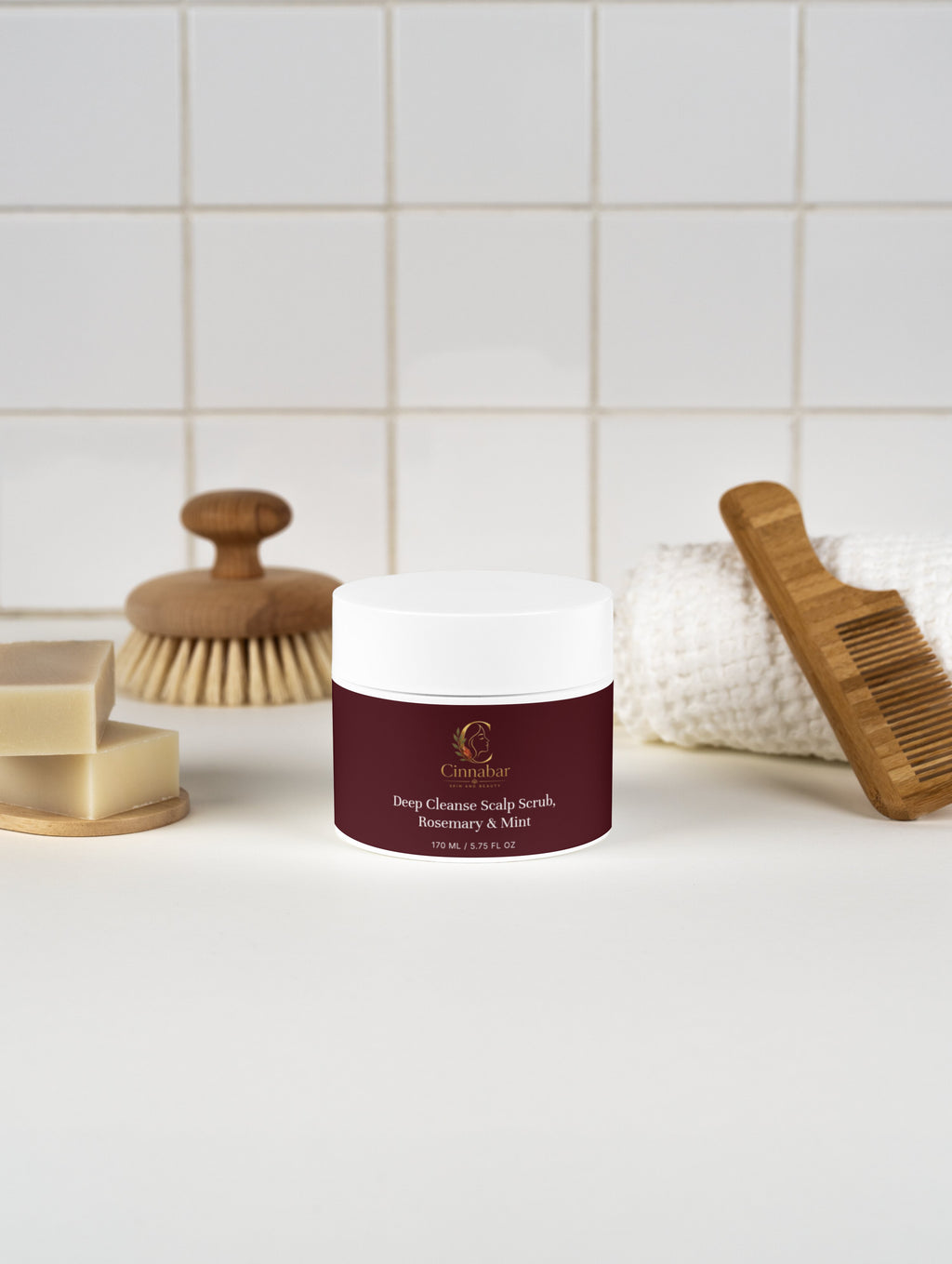 Deep Cleanse Scalp Scrub, Rosemary & Mint