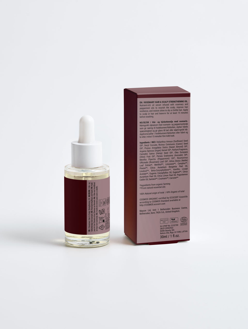 Rosemary Hair & Scalp Strengthening Oil