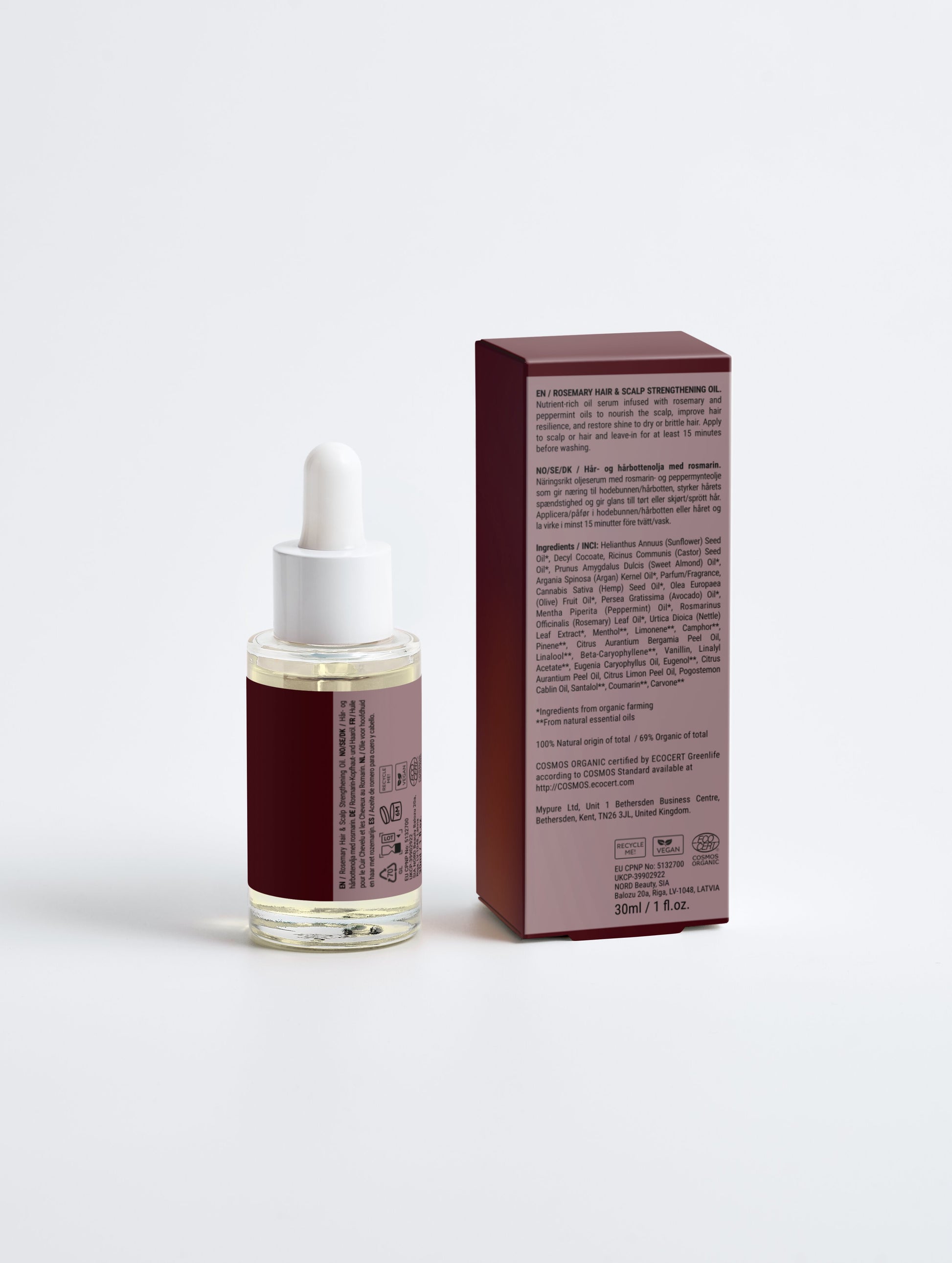 Rosemary Hair & Scalp Strengthening Oil